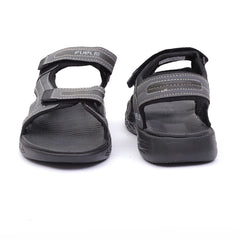FUEL Jack-01 Stylish Outdoor Sandal for Men (Black)