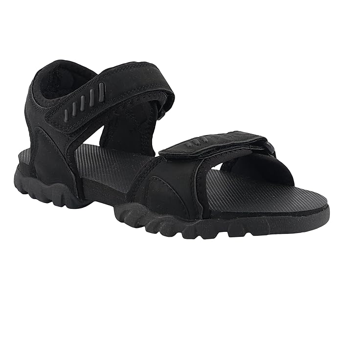 FUEL JERSEY Sandals for Boy's (Black)