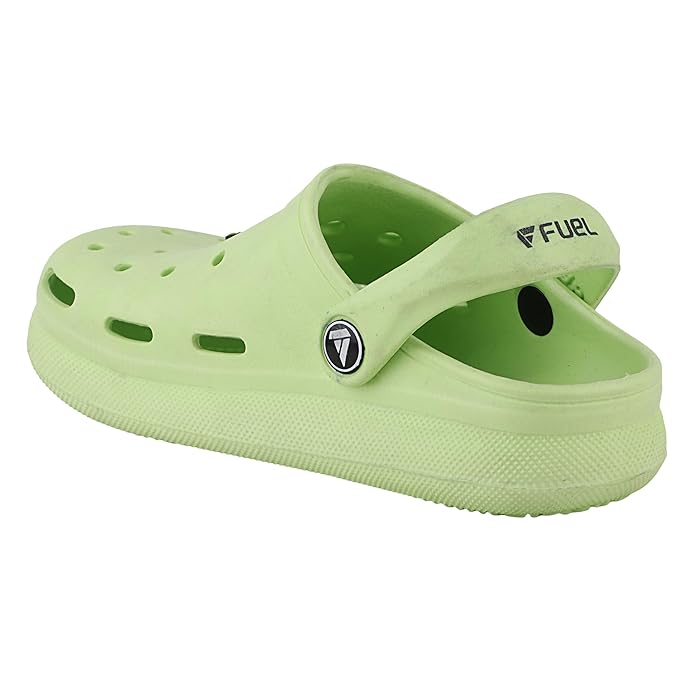 FUEL Hooper Clogs Slipper for 4-10 Years Boys/Girls (GREEN)