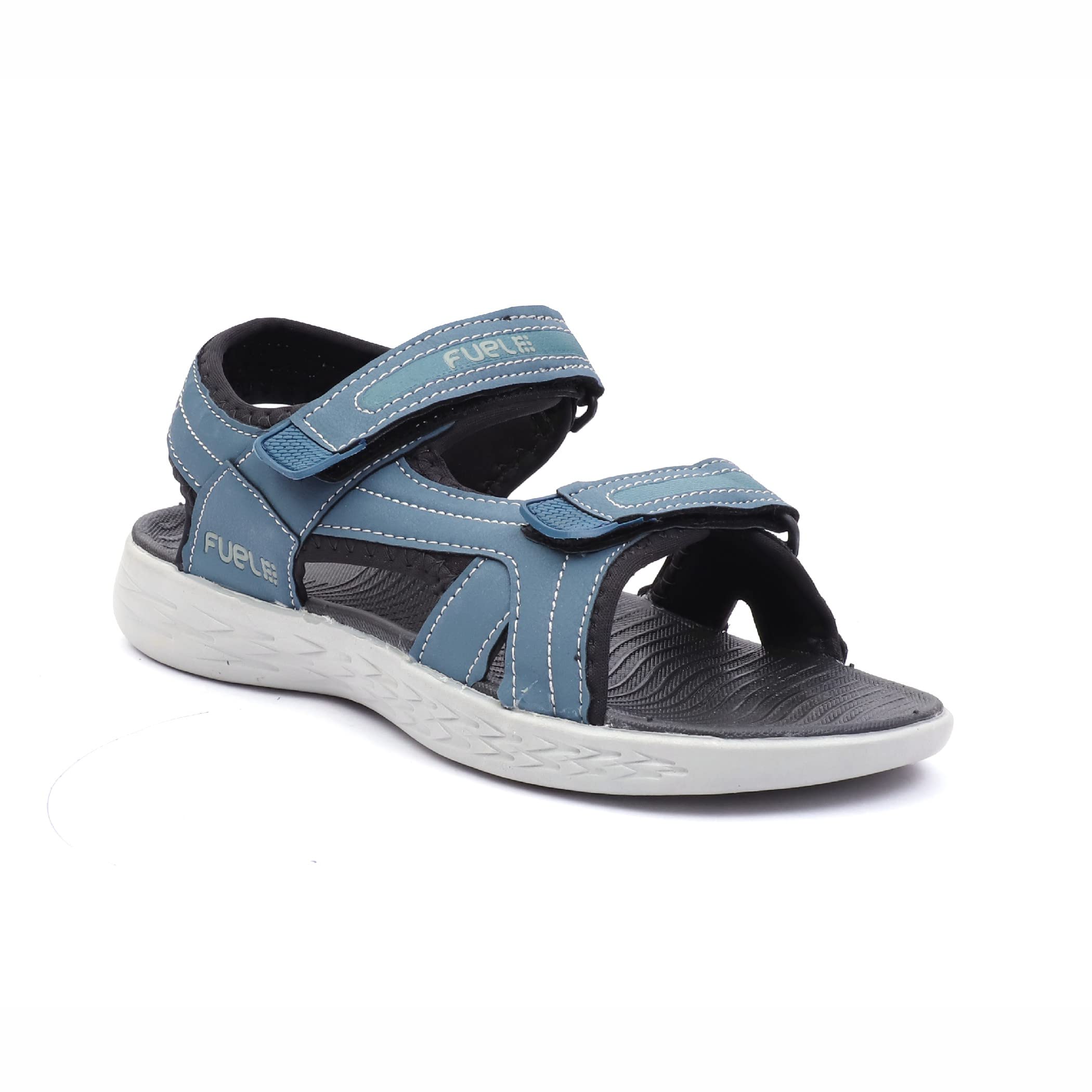 FUEL Jack-02 Stylish Outdoor and Comfortable Slip-On for Daily Wear Sports Sandal for Men (Blue)