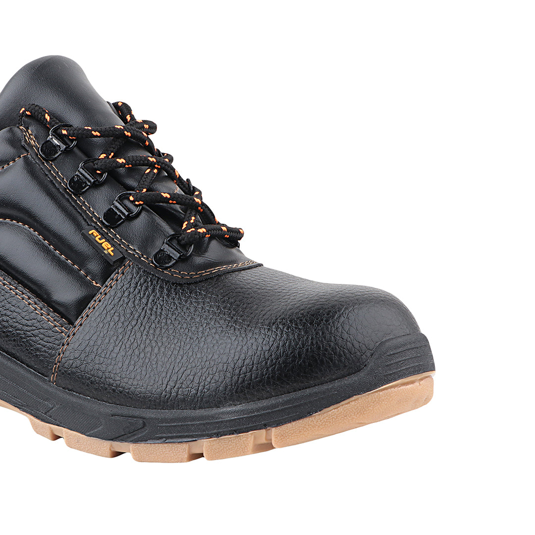 FUEL Comfortable and breathable Jordan HC PVC safety shoes with 100J fit at every work and style (Black)