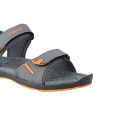 Fuel Mark Sandals For Men's (Grey-Orange)