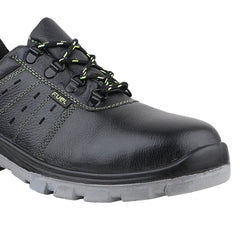 FUEL Imptus Safety Shoes for Men Industrial PU Single Density Sole, 200J Steel Toe, Energy Absorption (Sizes -6UK - 11UK/India)