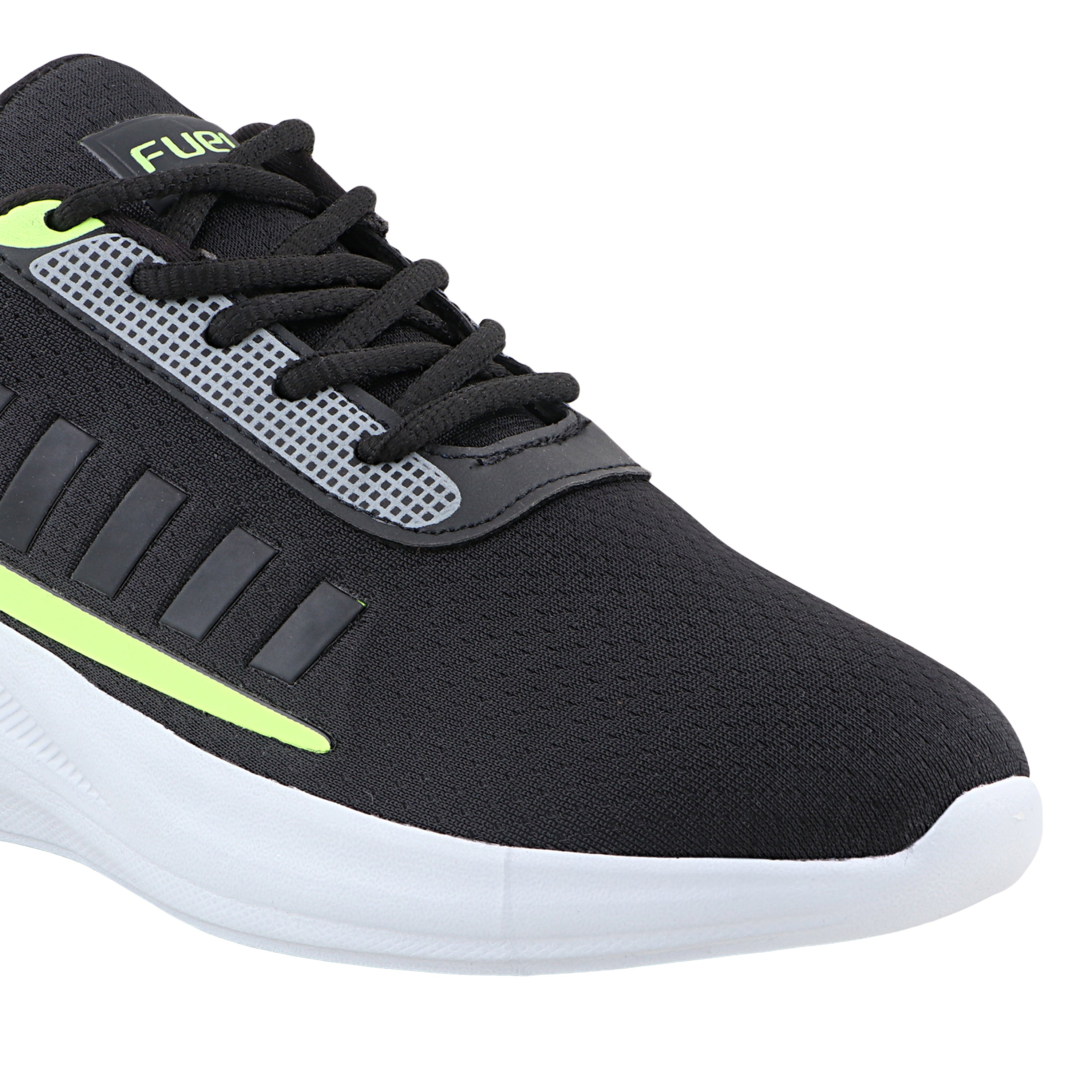 FUEL Boss Comfortable and light-weight Sports Shoes For Men (Black)