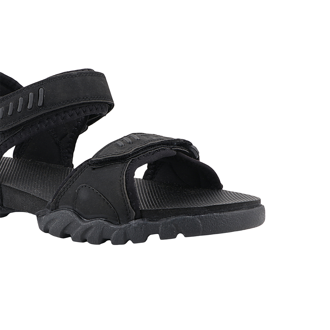 FUEL JERSEY Sandals for Men (Black)