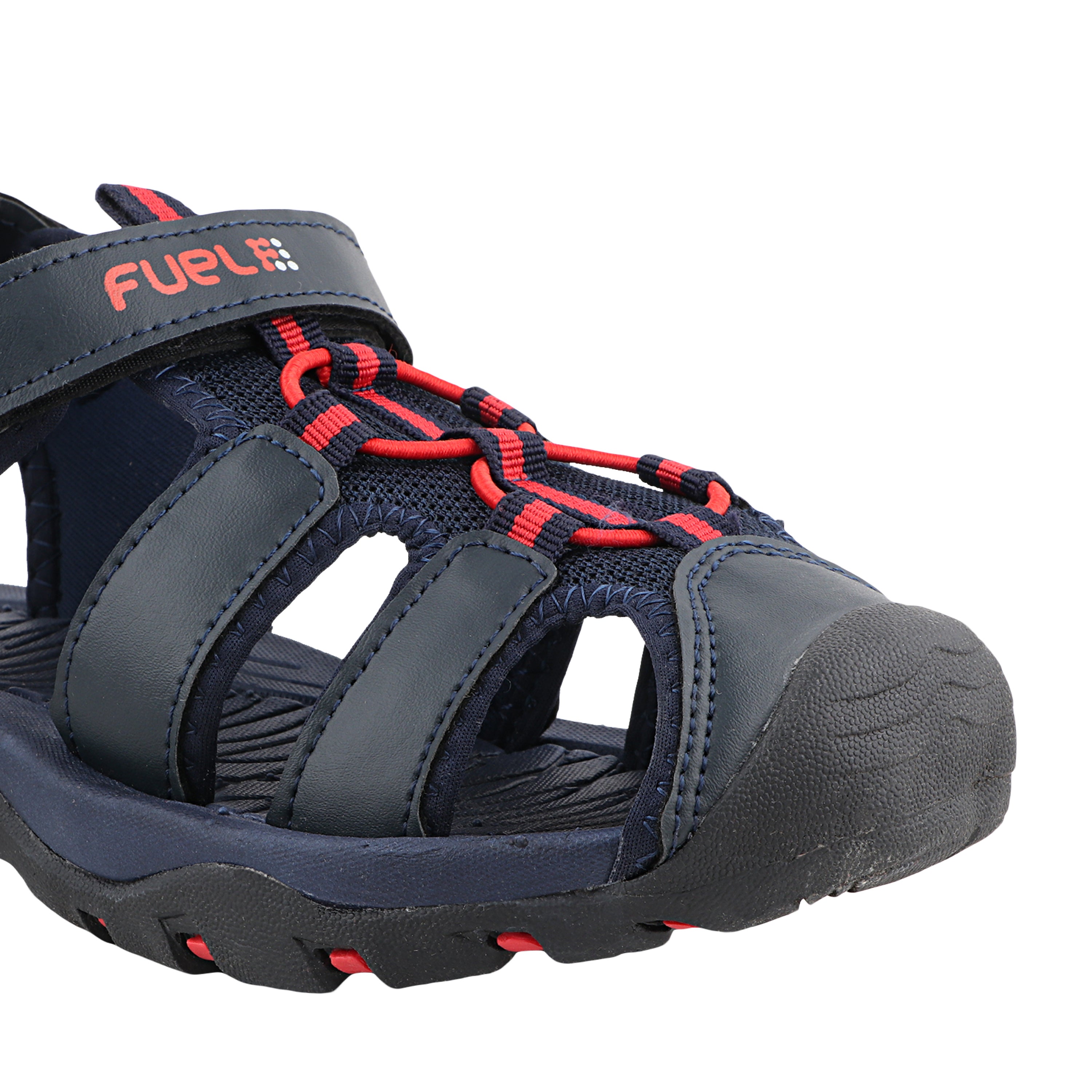 Fuel Luke Sandal For Boy's (Navy/Red)