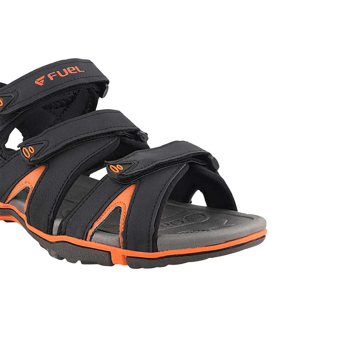 Fuel Charlie Sandal For Man (ORANGE/BLACK)