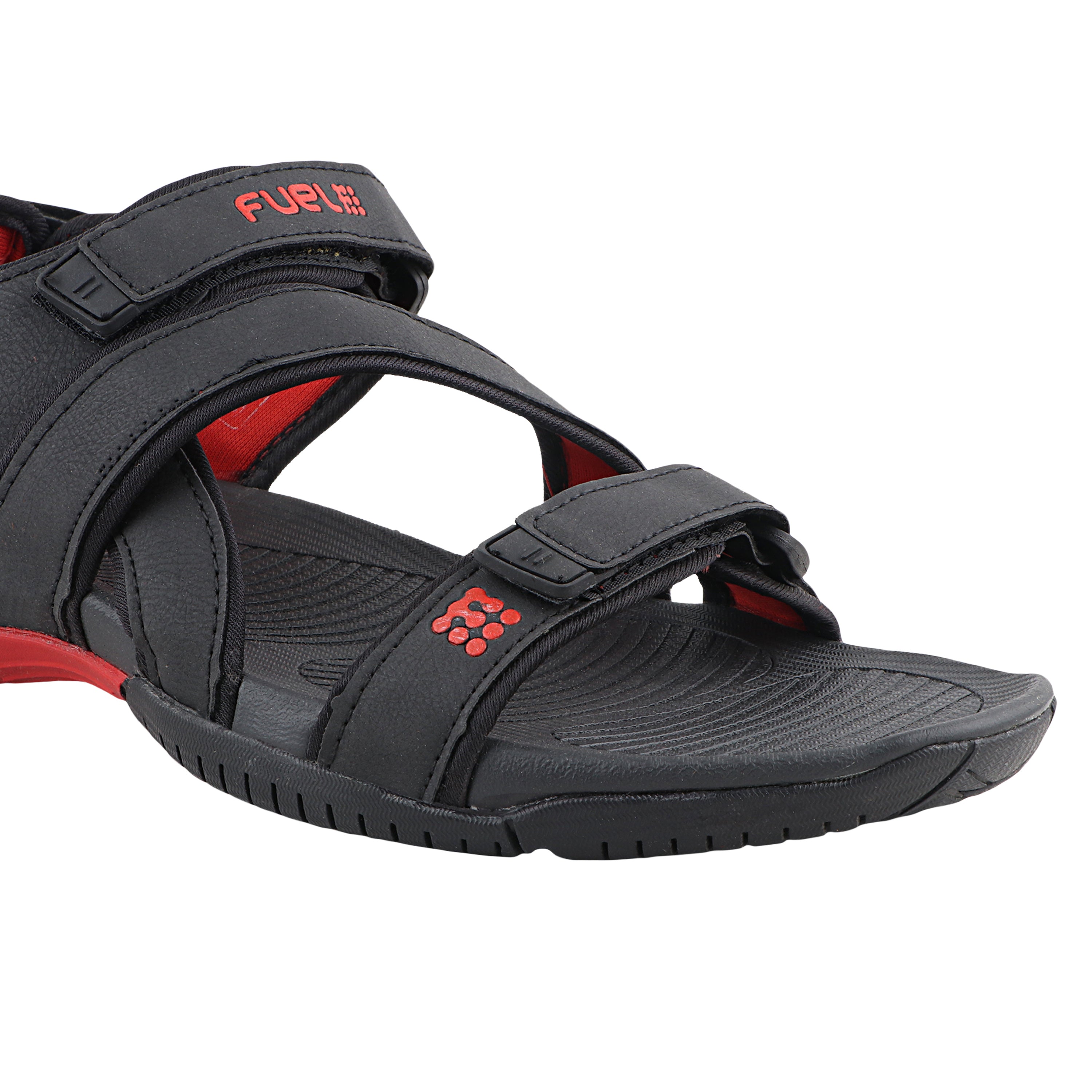 FUEL WANDER SANDAL FOR MEN'S (RED/BLACK)