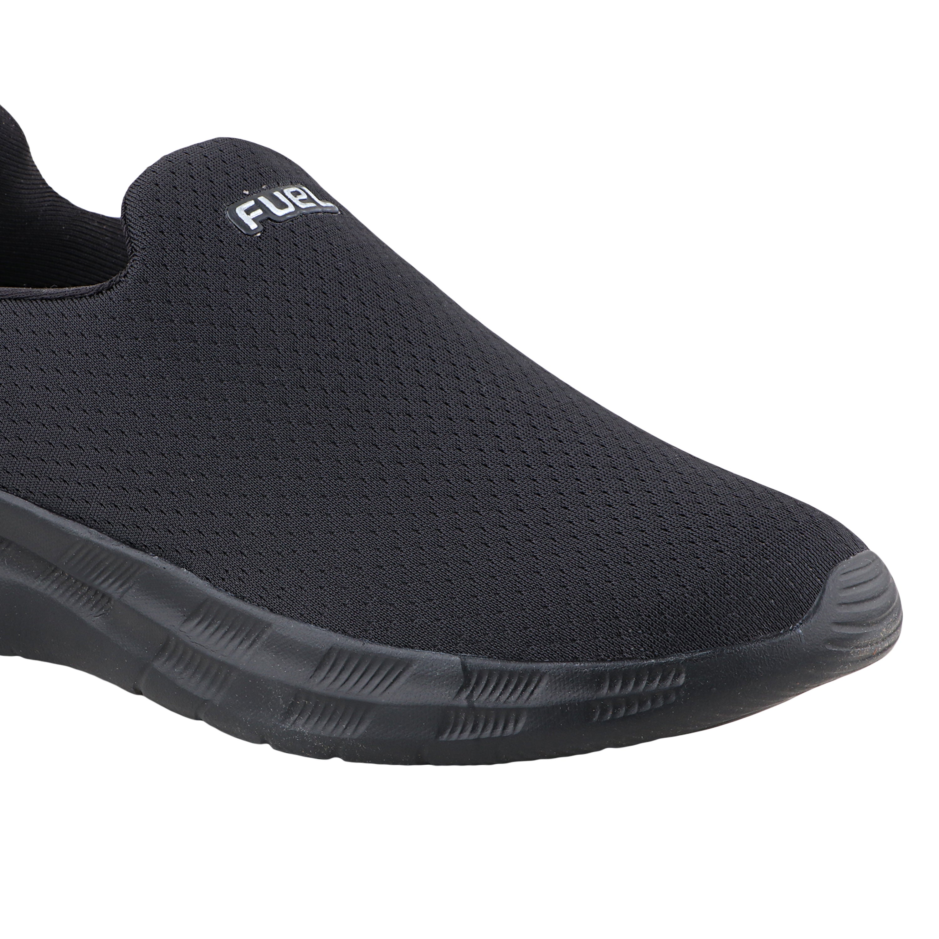 FUEL Wonder Breathable Running Shoes for Men – Ultra Comfort Fit (Black)