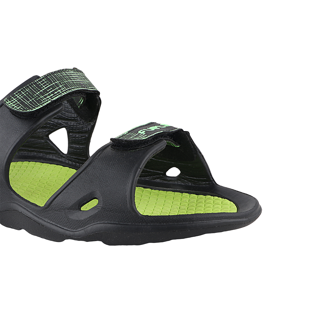 Fuel Jacob  Sandal For Men's (Black/P.GREEN)