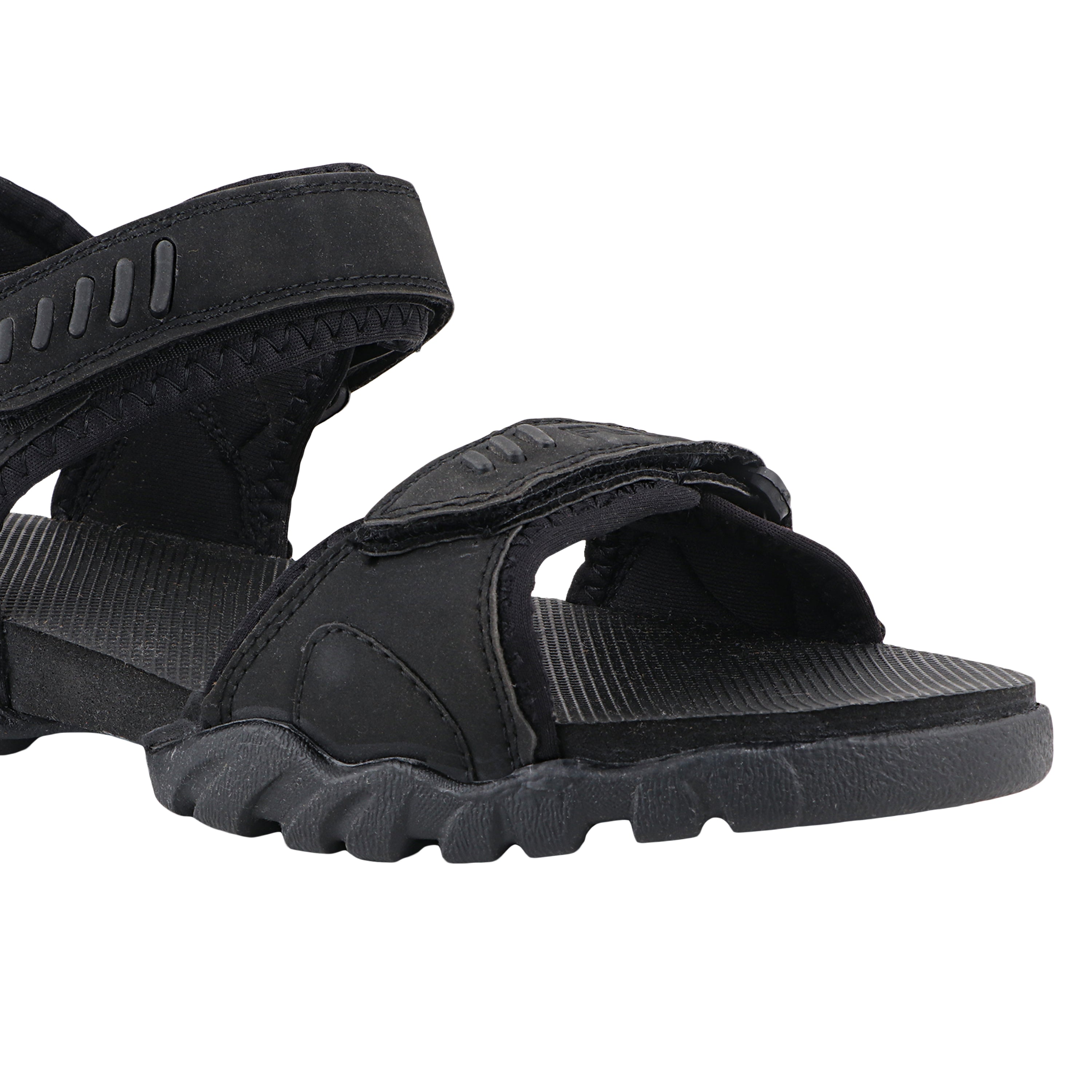 FUEL JERSEY Sandals for Men (Black)