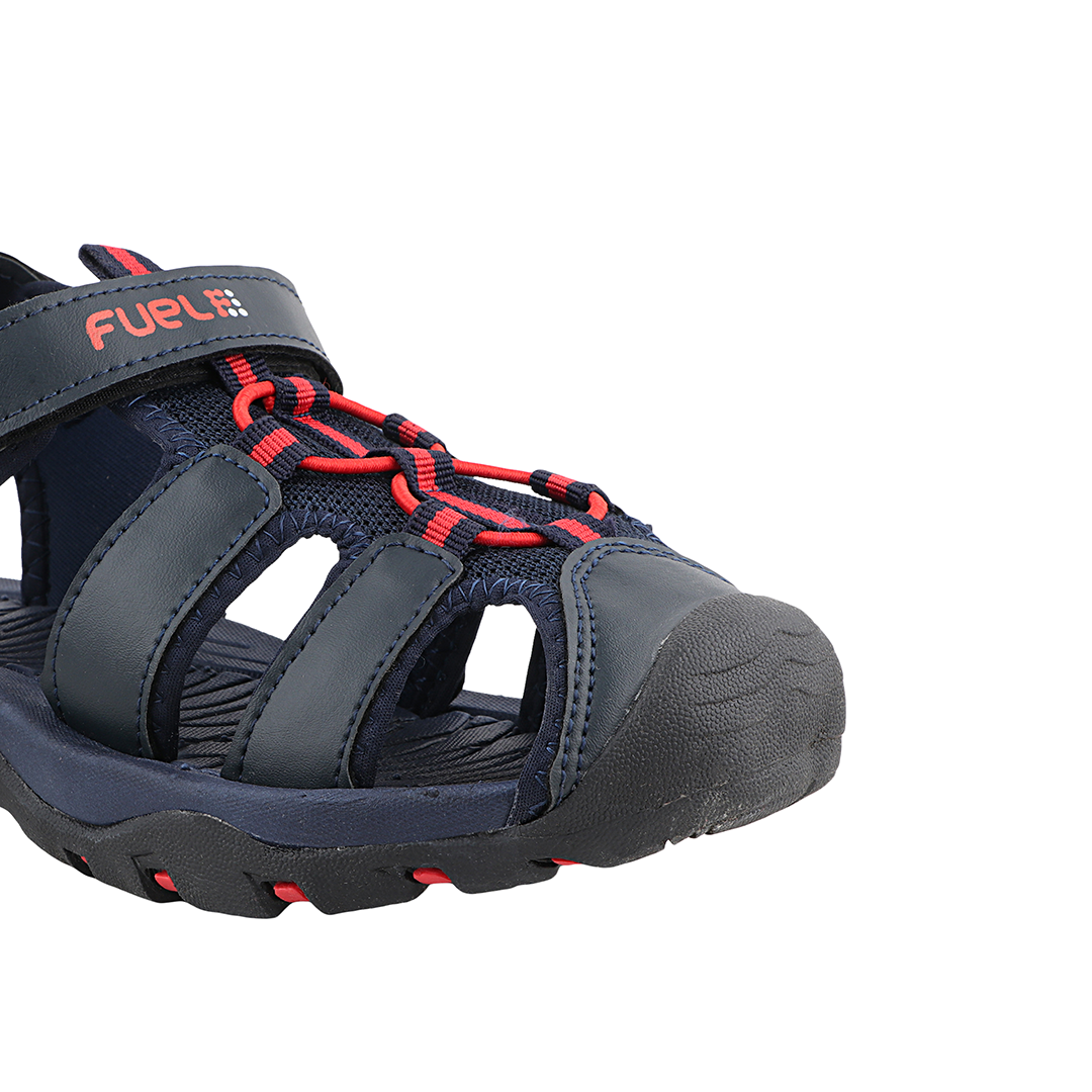 Fuel Luke Sandal For Boy's (Navy/Red)