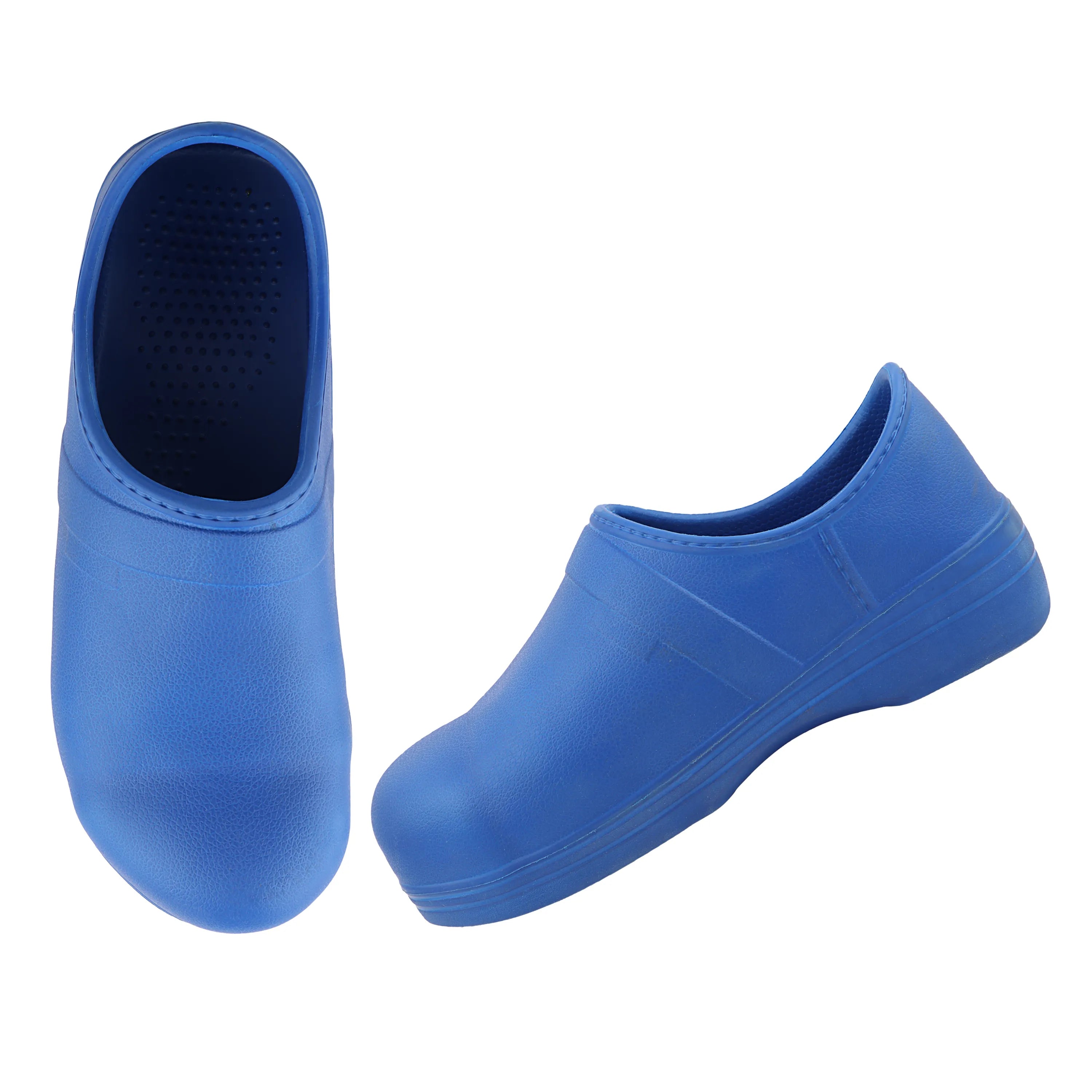 FUEL Oryon Safety Shoes for Men – Lightweight EVA Safety Footwear with Protective Toe, Comfortable Cushioned Footbed & Durable Sole for Industrial, Construction & Work Use, (Blue)