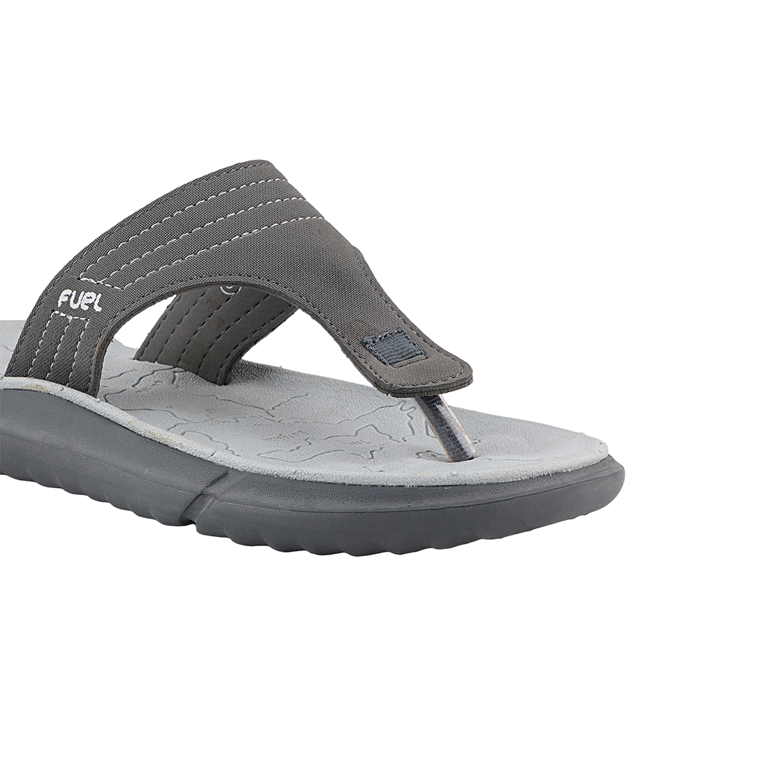 FUEL SAFARI SLIPPERS FOR MEN (GREY)