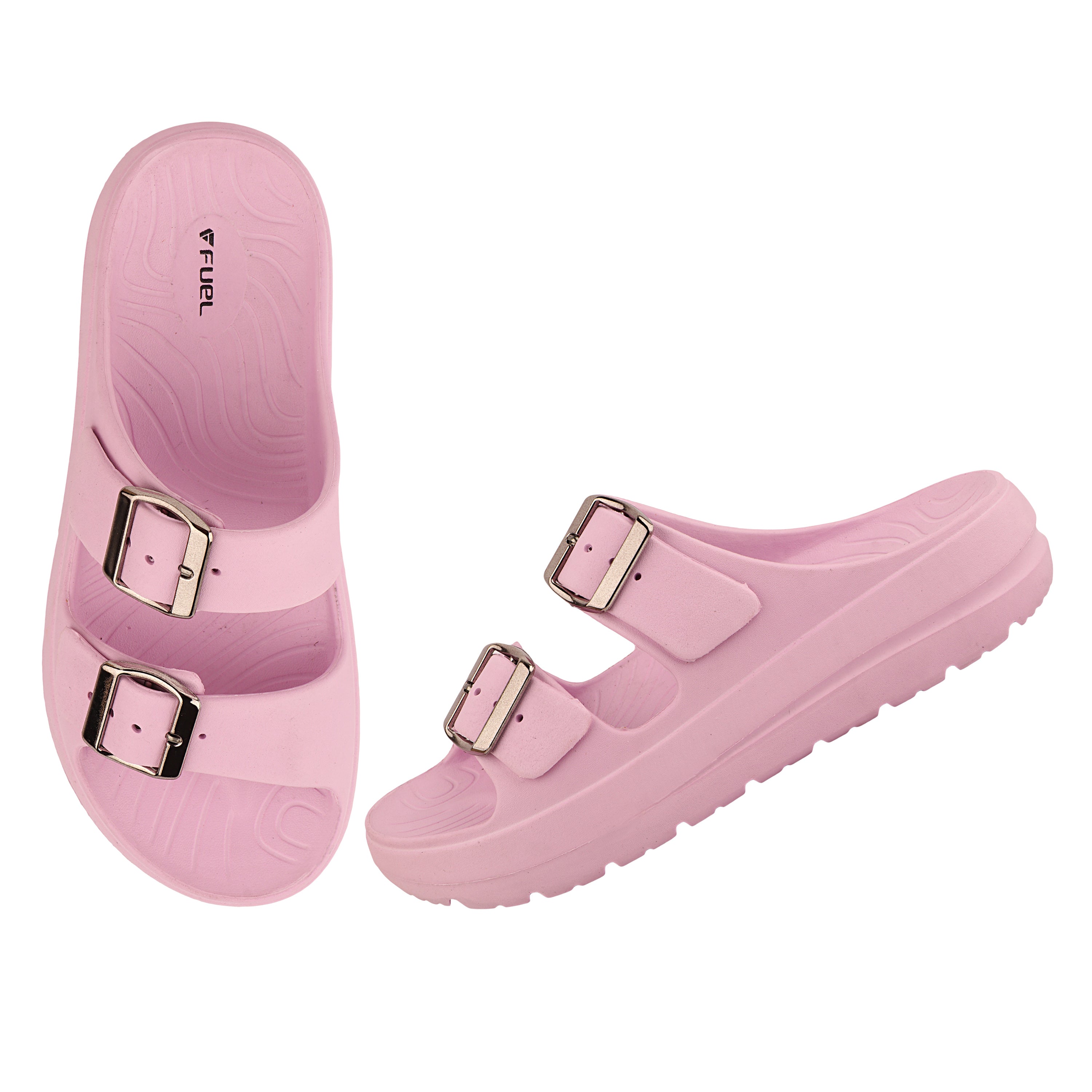 FUEL Florida Lightweight and Comfortable with Soft Cushioned Footbed & Slip-On Design for Women's (Lavender)