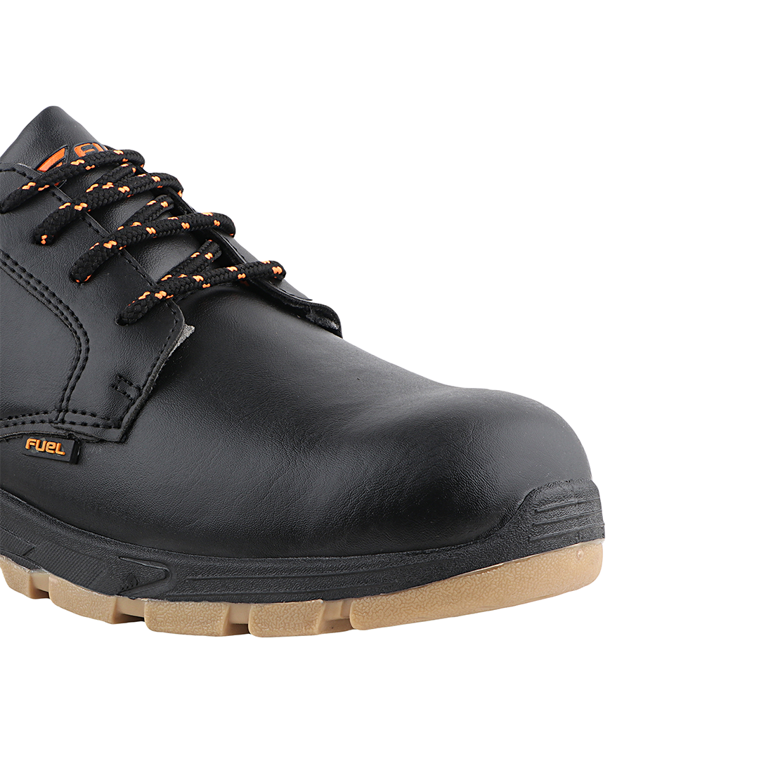 FUEL Comfortable and breathable Jordan LC 2 PVC Safety Shoes with 100J fit at every work and style (Black)