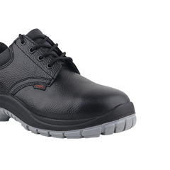 FUEL ICON DD Industrial Safety Shoes with Grain Leather & PU Double Density Sole Steel Toe Energy Absorption(200J)  for Men