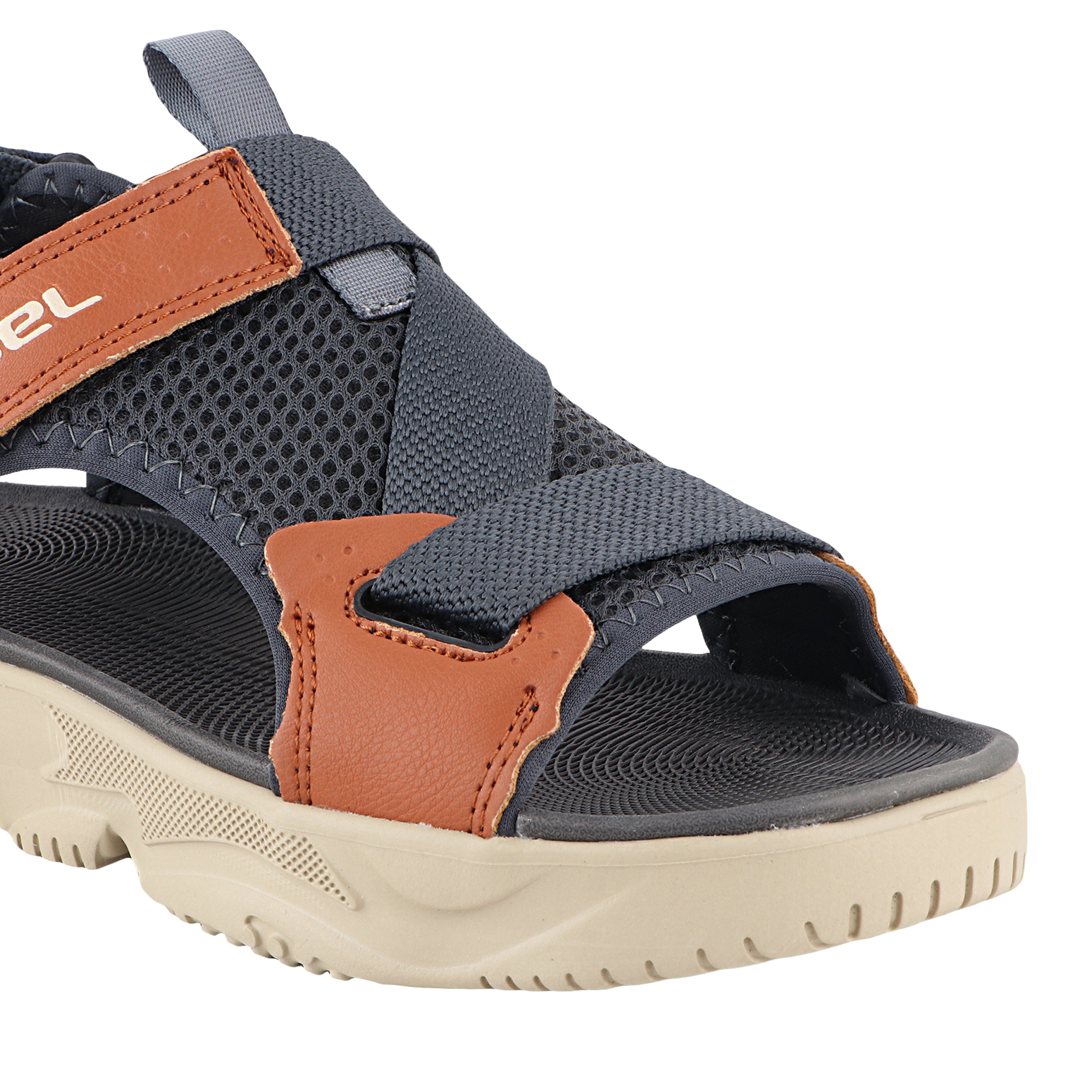 FUEL GABBRO SANDALS FOR MEN'S (GREY-TAN)