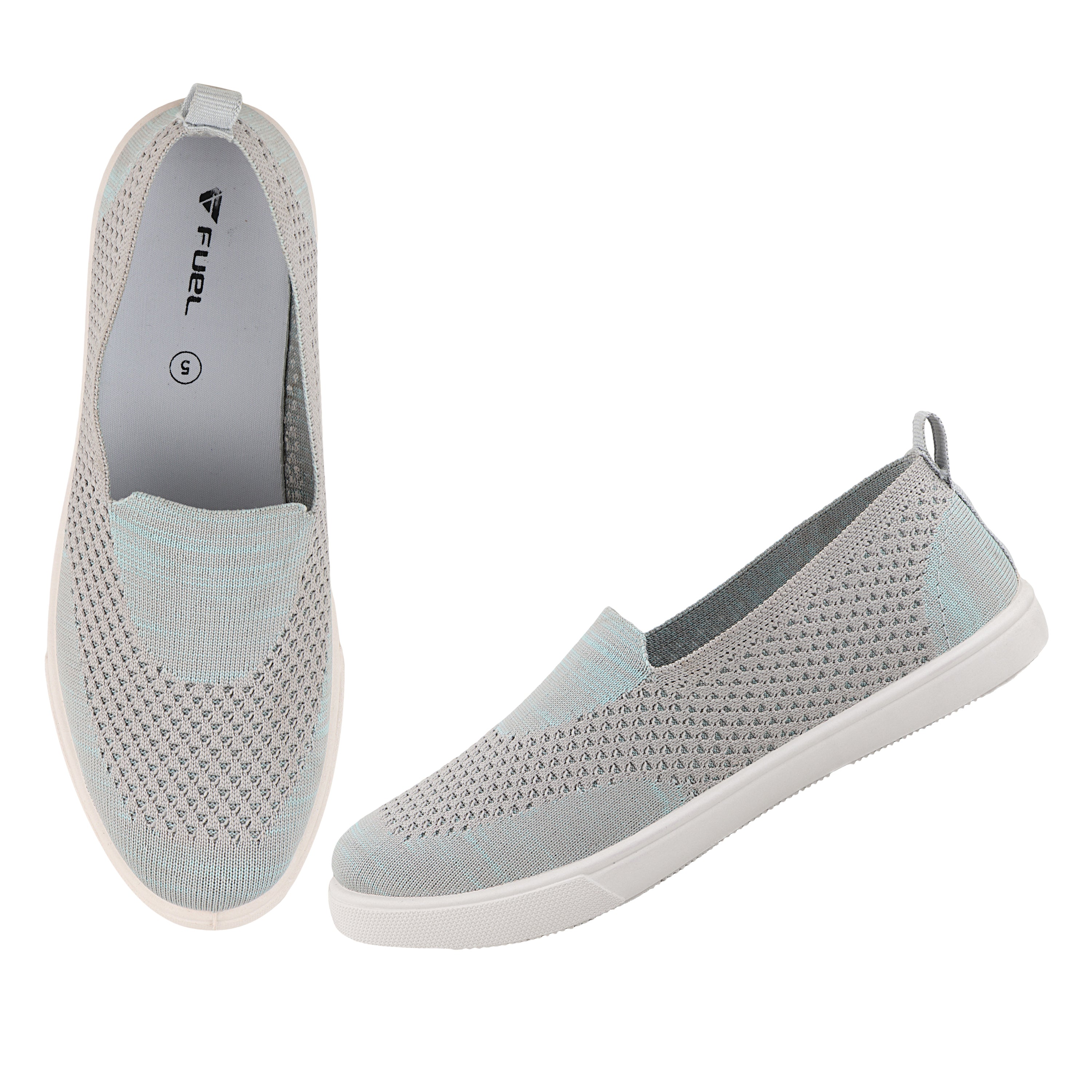 FUEL Sophia-05 Slip-On Shoes for Women – Perfect for Running, Gym & Everyday Comfort
