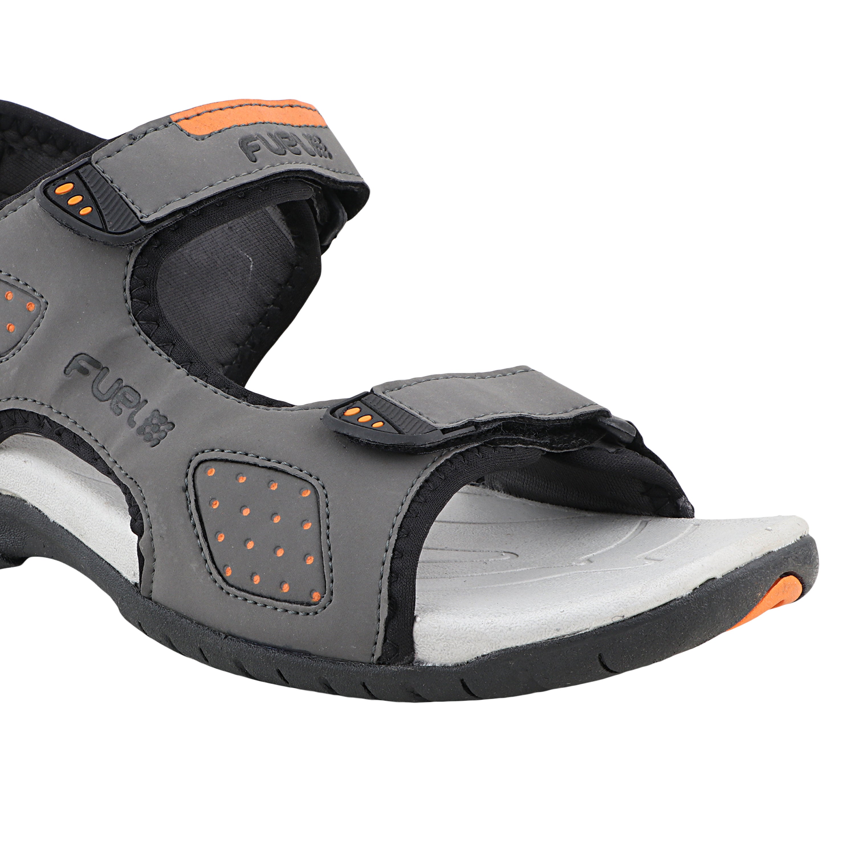 Fuel 2112-07 Sandal For Man (Grey-Orange)
