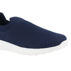 FUEL Florina Comfortable Slip-on Sports Shoes for Women (Navy)