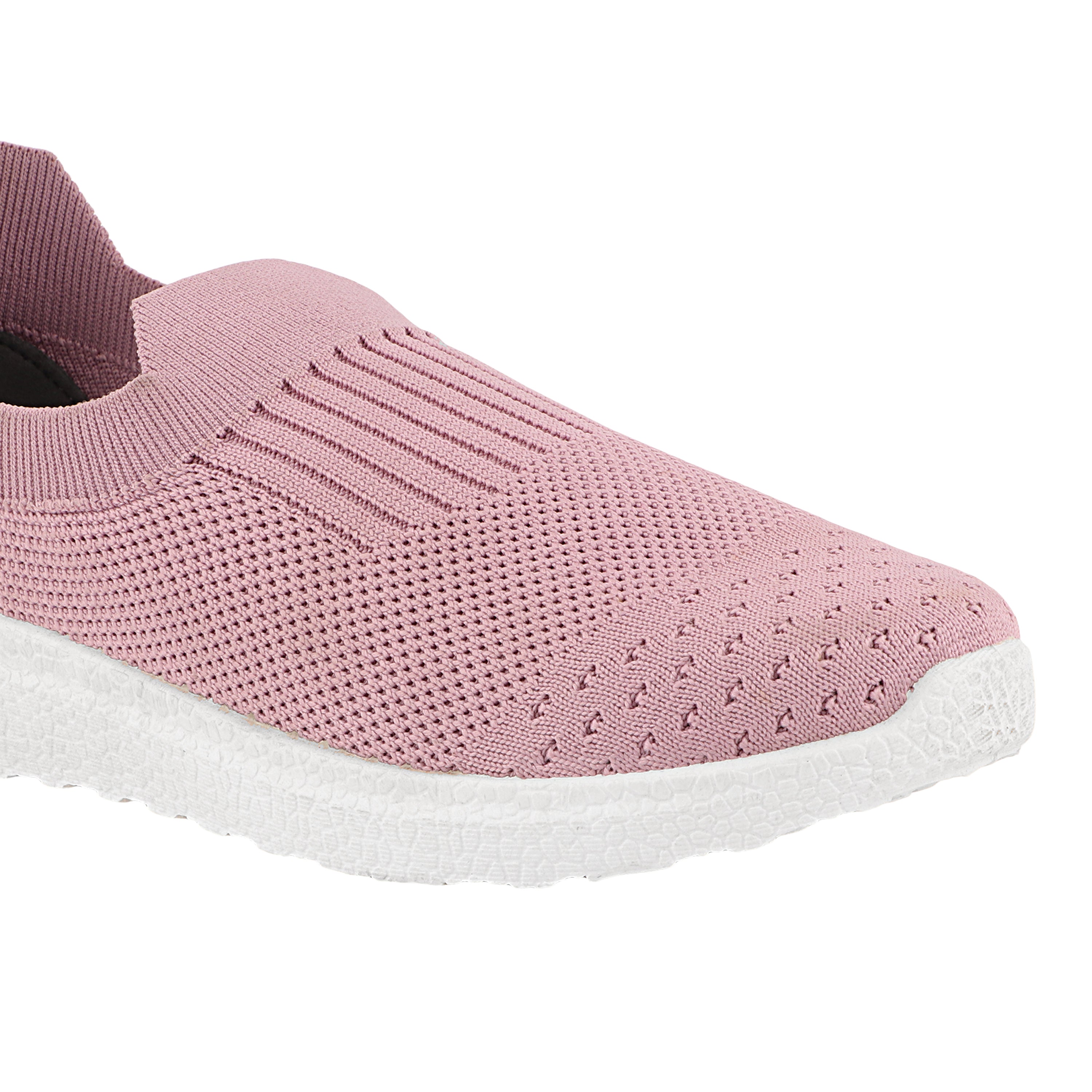 FUEL Florina Comfortable Slip-on Sports Shoes for Women (Peach)