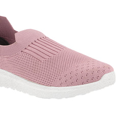 FUEL Florina Comfortable Slip-on Sports Shoes for Women (Peach)