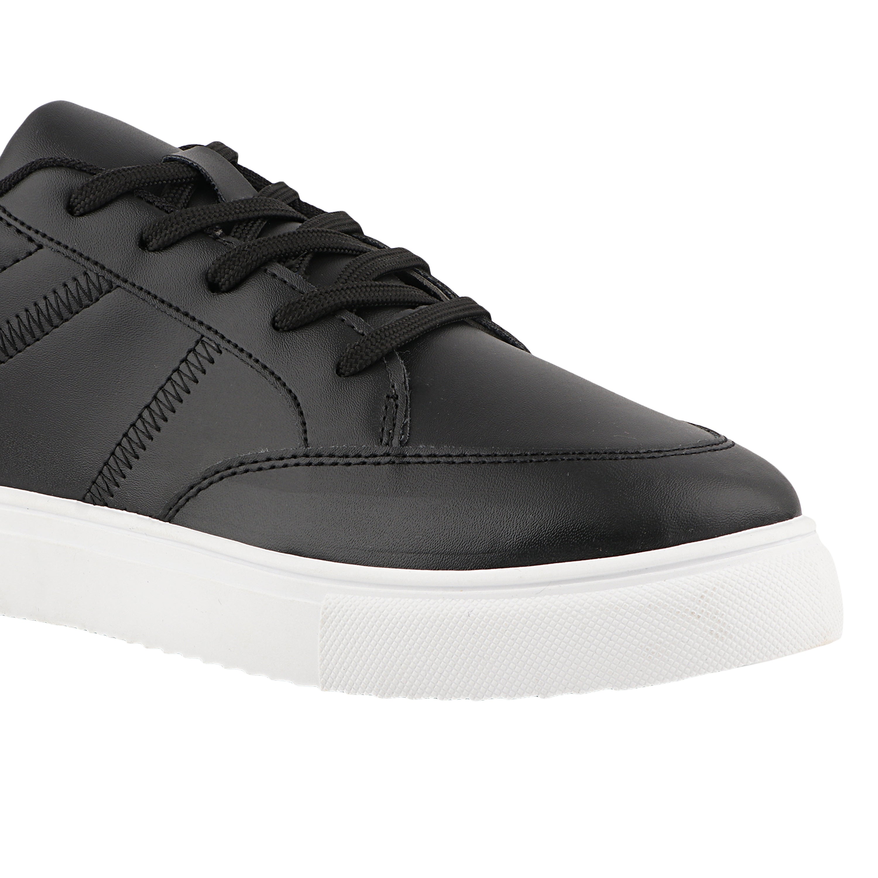 FUEL Sneaks-02 Lightweight Breathable Casual Men's Sneakers for Outdoor Activities (Black)