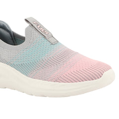 FUEL Nova-01 Lightweight & Cushioned Footbed with Breathable Knit Casual Wear Shoes for Women's (Pink)