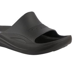 FUEL Cloud Cushioned Footbed and Lightweight Slip-On Design with Anti-Slip Sole for Men's (Black)