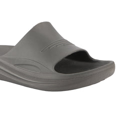 FUEL Cloud Cushioned Footbed and Lightweight Slip-On Design with Anti-Slip Sole for Men's (Grey)