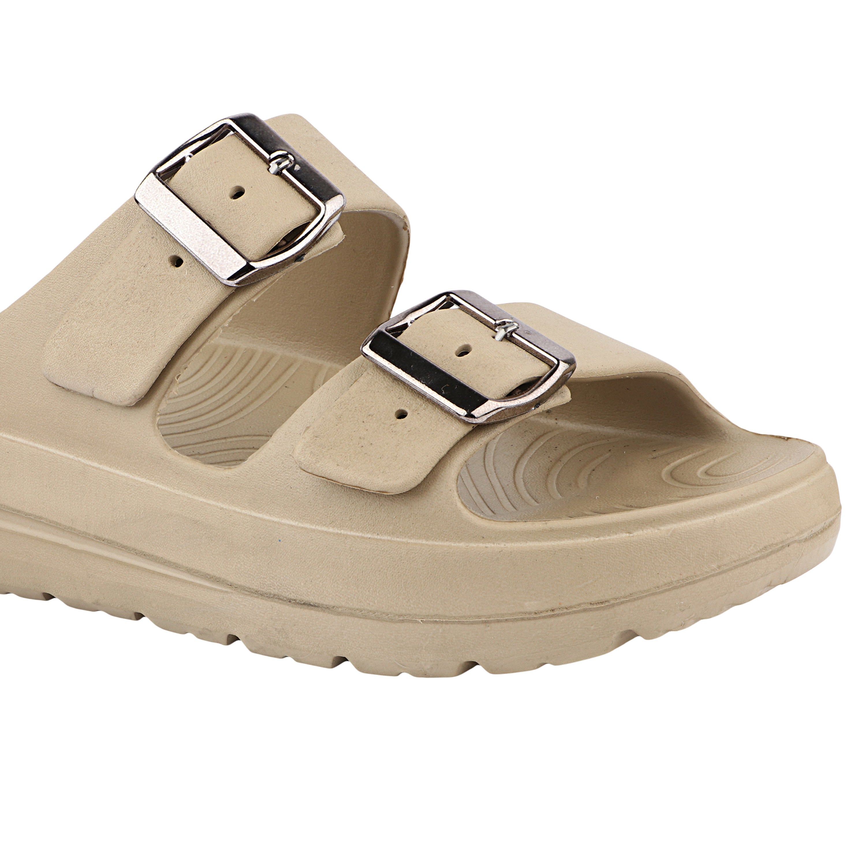 FUEL Florida Lightweight and Comfortable with Soft Cushioned Footbed & Slip-On Design for Women's (Beige)
