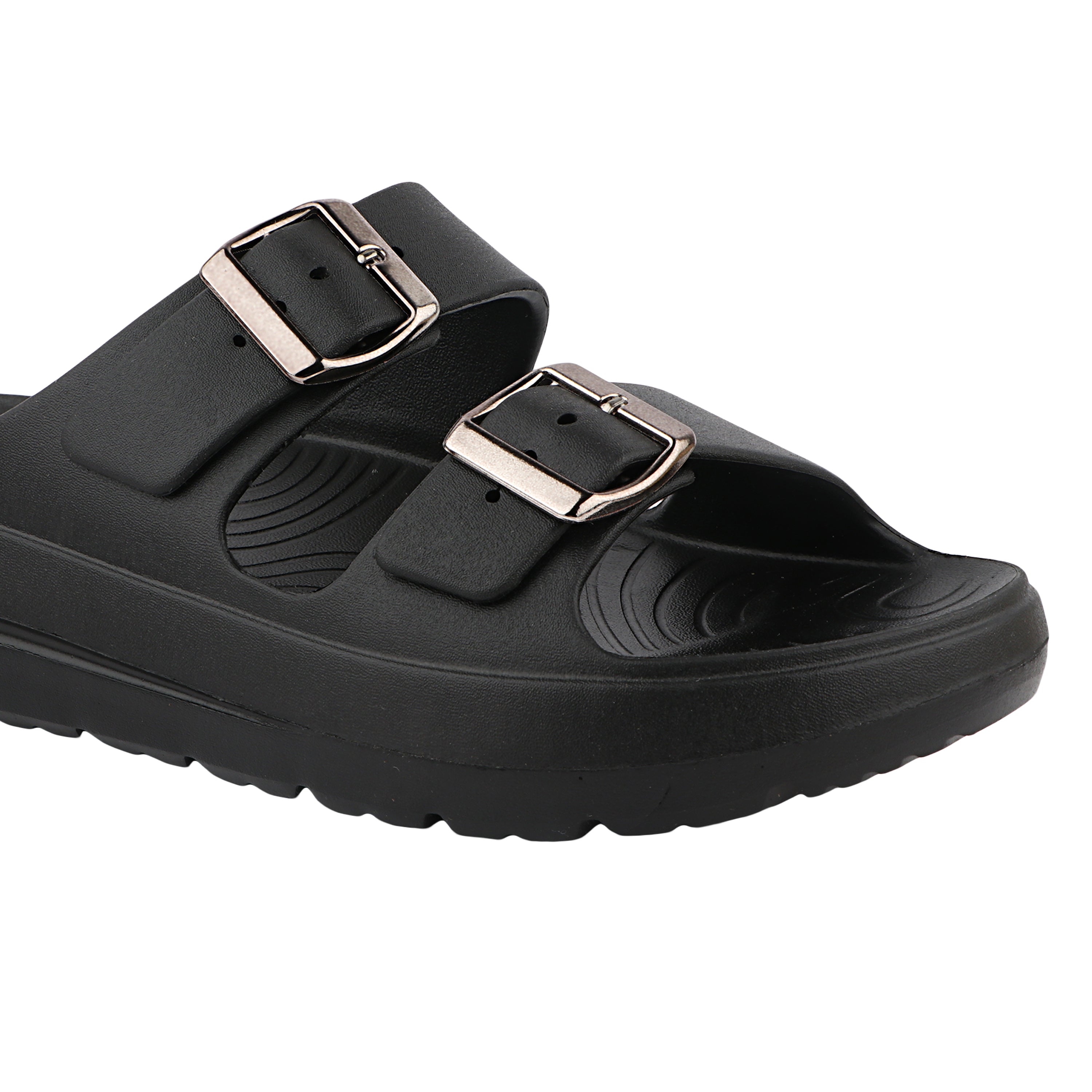 FUEL Florida Lightweight and Comfortable with Soft Cushioned Footbed & Slip-On Design for Women's (Black)