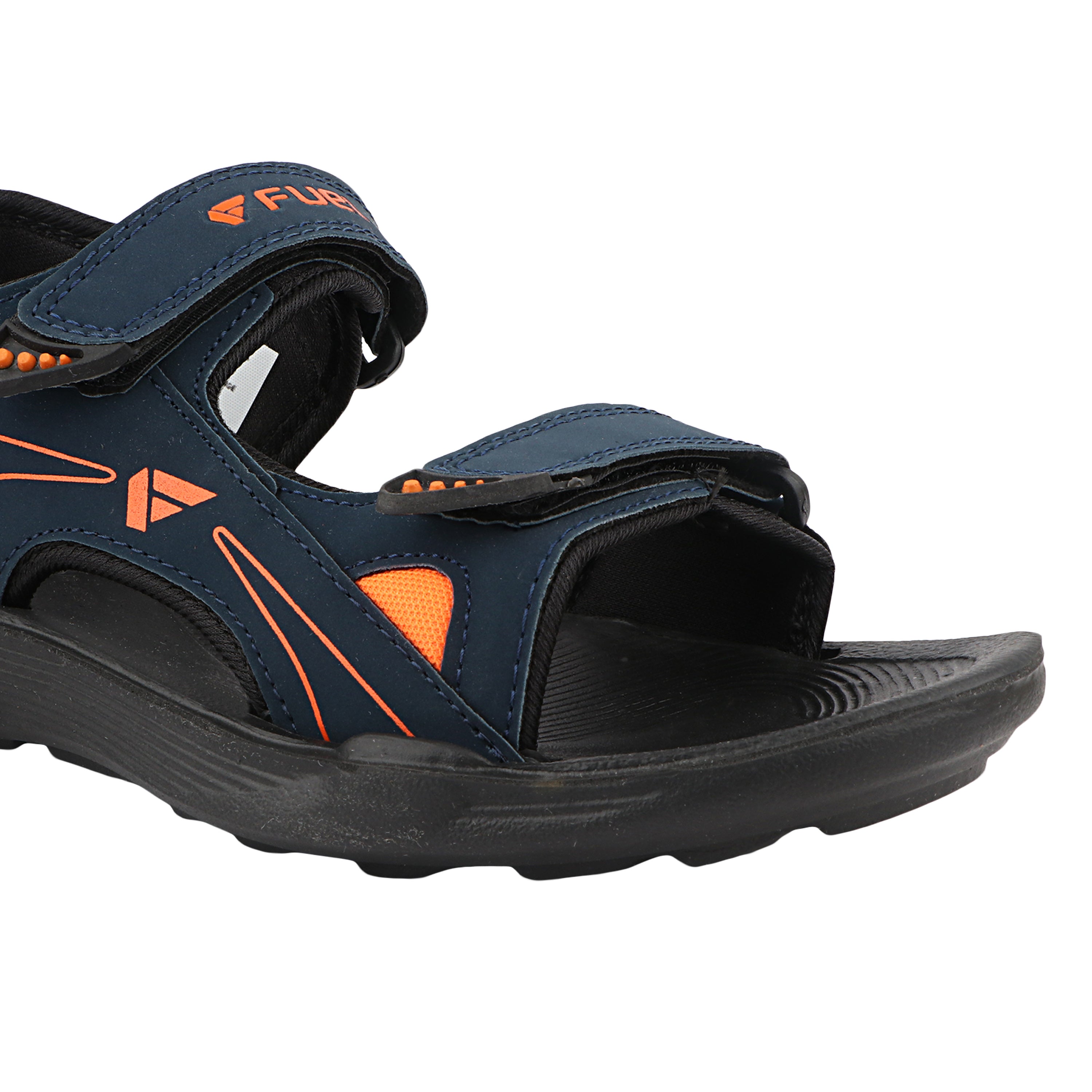 FUEL SA-04 Trendy Outdoor with Soft Comfort Footbed and Casual Slip-On Sandals for Men's (Black)
