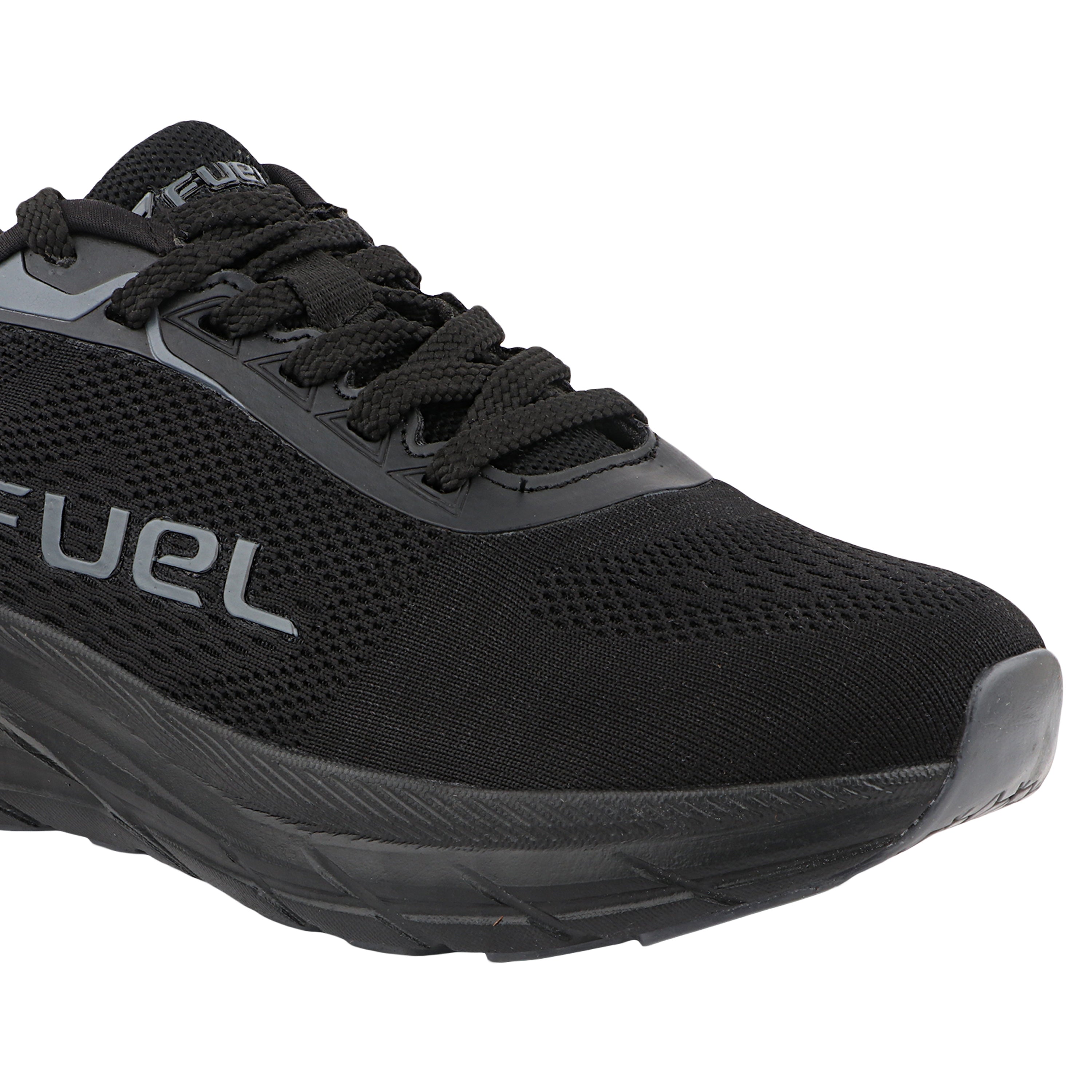 FUEL Phantom Running & Walking with Cushioned Comfort and Durable Sole for Men's (Black)