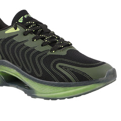 FUEL Cave Lightweight & Breathable with Comfortable Cushioning & Modern Style Sports Shoes for Men's (Green)
