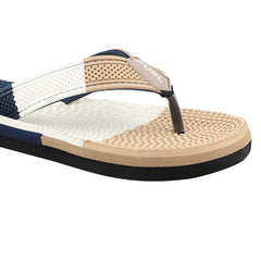 FUEL Trenzo Comfortable Slip-On Slippers with Cushioned Insole & Flexible Sole for Men's (Beige)