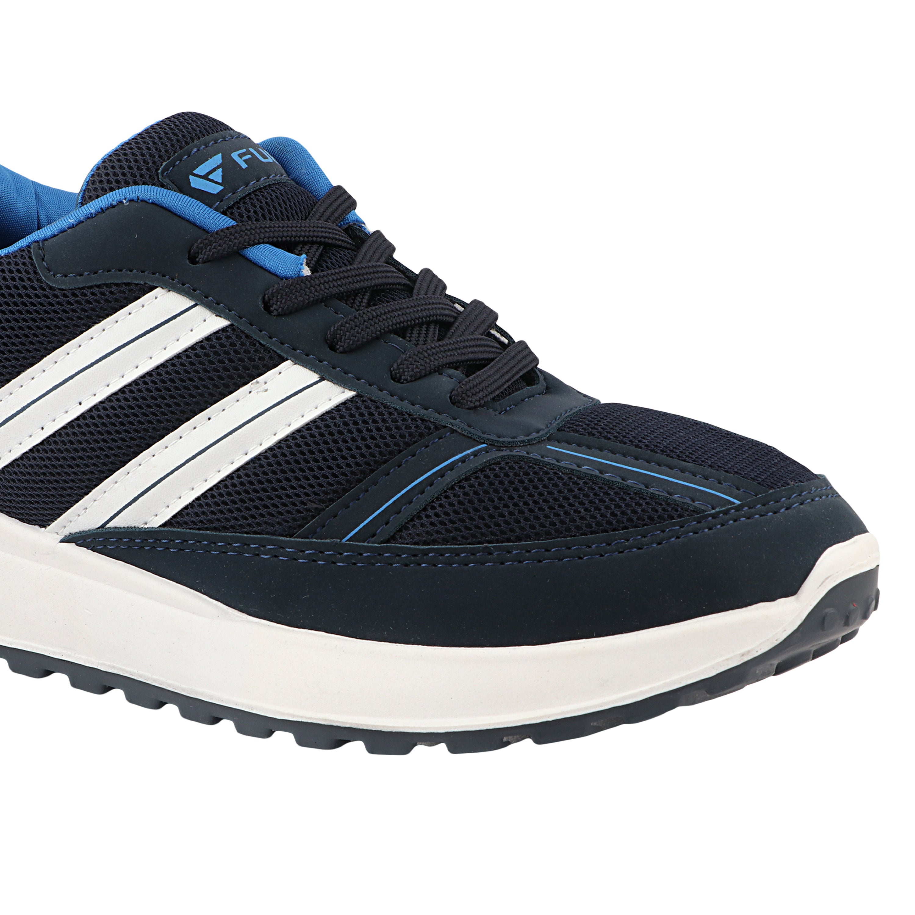 FUEL Frenzy Lightweight & Durable with Stylish Corduroy Cushioned Comfort Durable PVC Sole for Men's (Blue)