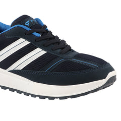 FUEL Frenzy Lightweight & Durable with Stylish Corduroy Cushioned Comfort Durable PVC Sole for Men's (Blue)