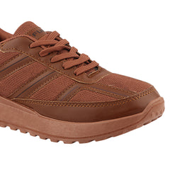 FUEL Frenzy Lightweight & Durable with Stylish Corduroy Cushioned Comfort Durable PVC Sole for Men's (Brown)