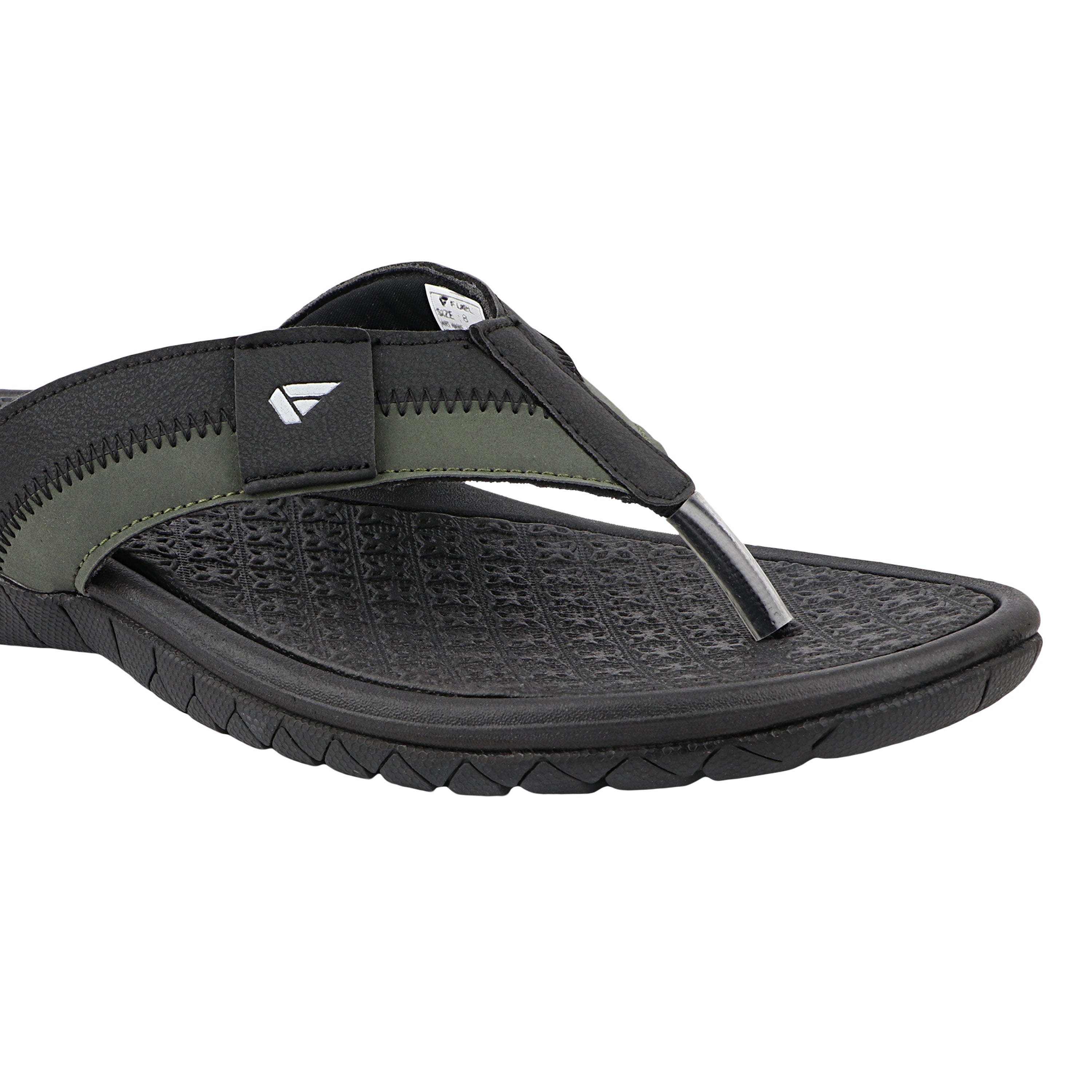 FUEL Havana Men’s Slippers | Comfortable Slip-On Slippers | Lightweight EVA + TPR Sole | Cushioned Footbed | Synthetic Casual Slippers for Daily, Home, Walking & Regular Use (Green)