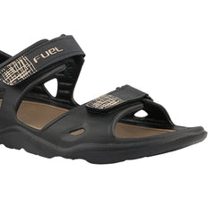 FUEL Jacob-01 Sports Sandal – Comfortable & Durable EVA Footwear with Adjustable Velcro Closure and Cushioned Footbed for Walking, Casual Wear & Outdoor Activities (Brown)