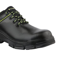 FUEL Reevon-05 ISI Mark Work Safety Shoes for Men – 200J Non-Metallic Toe Protection, Kevlar Insole, Breathable Lining & Durable Nitrile Sole