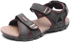 FUEL Jupiter Comfortable Sports Sandal for Men (Brown-Beige)