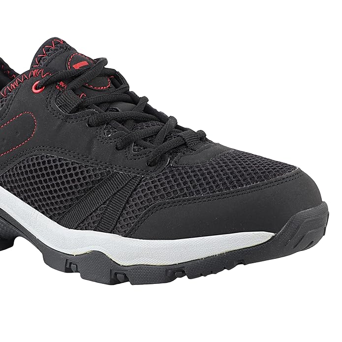 FUEL Outdoor-03 Sport Shoes for Men's (BLACK/RED )