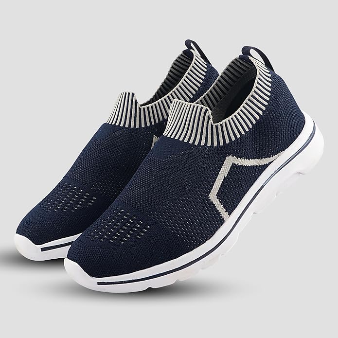 FUEL BINGO Walking  Shoes for Men (NAVY)