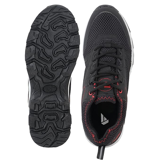 FUEL Outdoor-03 Sport Shoes for Men's (BLACK/RED )