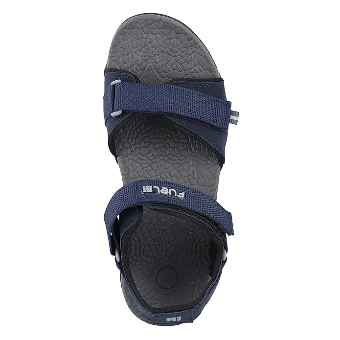 Fuel Rambo-02 Sandals For Men (Navy D. Grey)