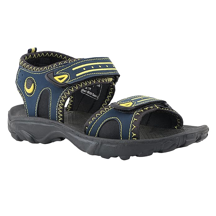 Fuel 81122-09 Sandals For Men's (NAVY & YELLOW)