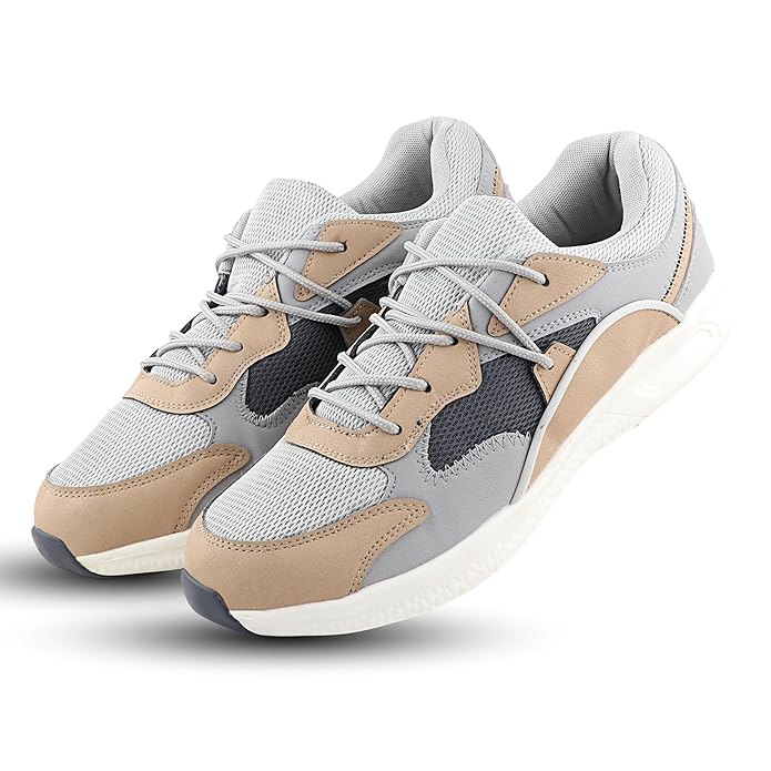 FUEL Styler Sports Shoes for Men (Beige)